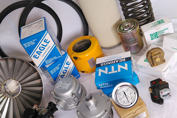 Sales of marine engine parts and various marine equipment