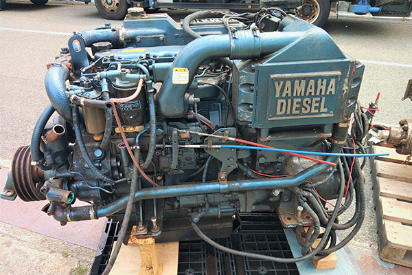 Repair sales of second-hand, large and small ship engines, and equipment