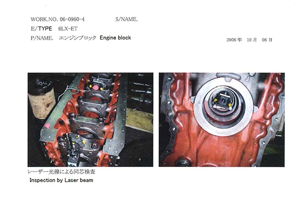Repair sales of second-hand, large and small ship engines, and equipment