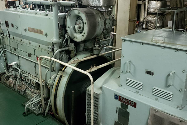 YANMAR D/G  SET  S185L-ST 2 SETS OUT PUT 600PS 900RPM  500KVA 450V 60Hz